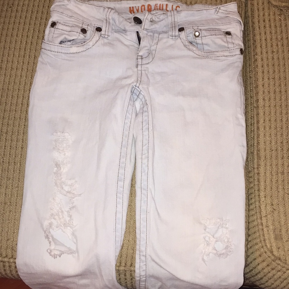 Boot cut jeans